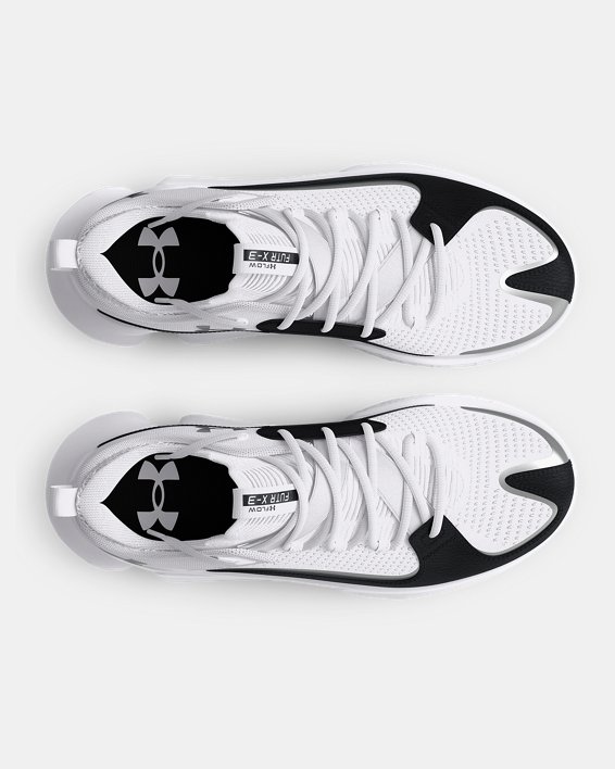 中性UA Flow FUTR X 3籃球鞋 in White image number 2